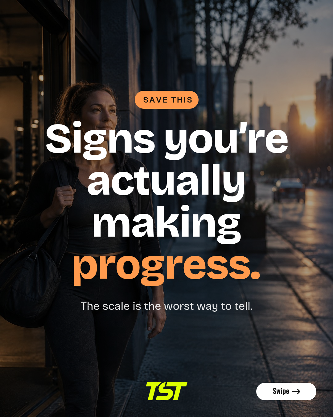 Signs You’re Actually Making Progress, slide 1