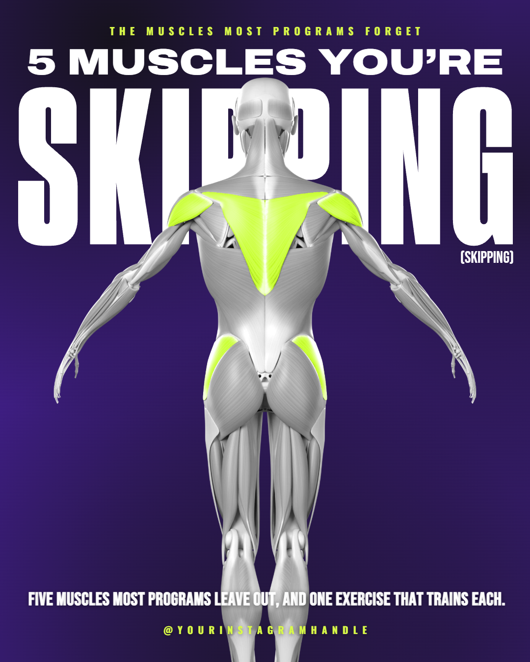 5 Muscles You're Skipping, slide 1